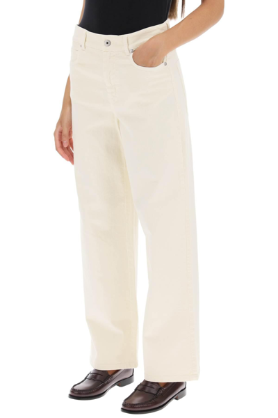 Shop Weekend Max Mara Padana Straight Jeans In White