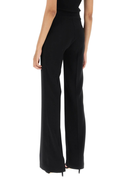 Shop Pinko Hulka Flared Pants In Black