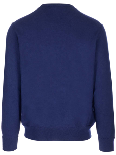 Shop Etro Crewneck Sweater In Blue