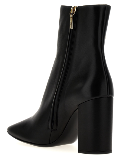 Shop Dolce & Gabbana Jackie Ankle Boots In Black