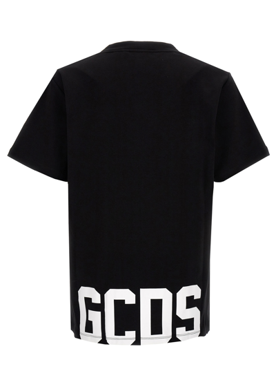 Shop Gcds Logo Print T-shirt In Black