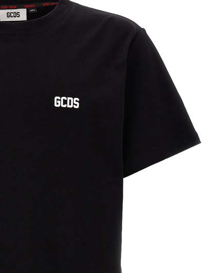 Shop Gcds Logo Print T-shirt In Black
