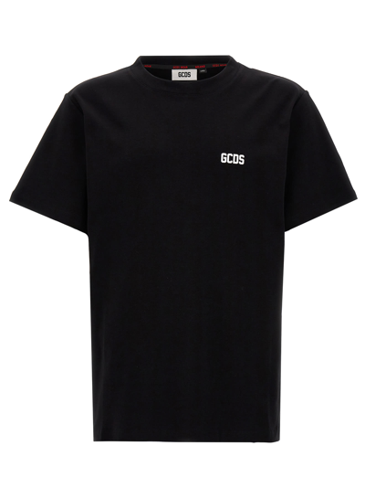 Shop Gcds Logo Print T-shirt In Black