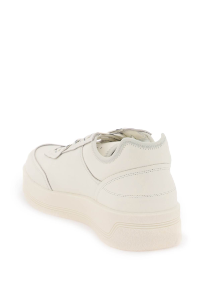 Shop Oamc Cosmos Cupsole Sneakers In Off White (white)