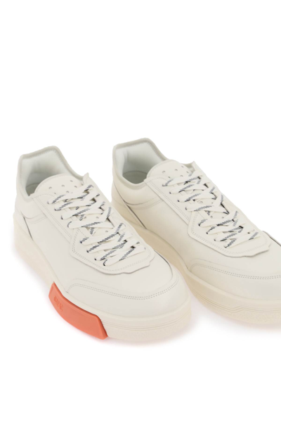 Shop Oamc Cosmos Cupsole Sneakers In Off White (white)