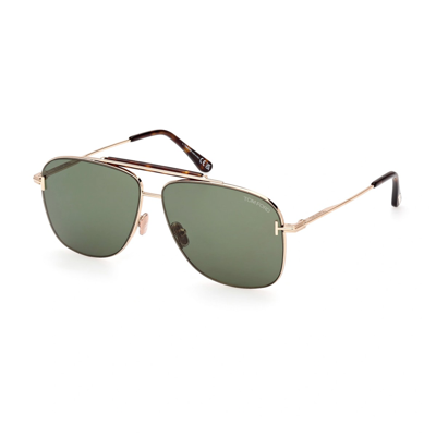 Shop Tom Ford Ft1017 28n Sunglasses In Oro