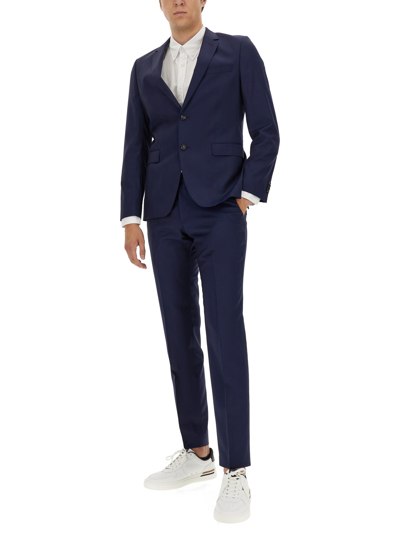 Shop Hugo Boss H-reymond Suit In Blu