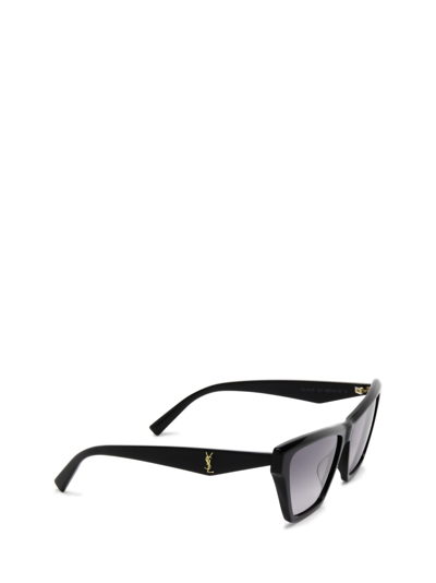 Shop Saint Laurent Sl M103 Black Sunglasses