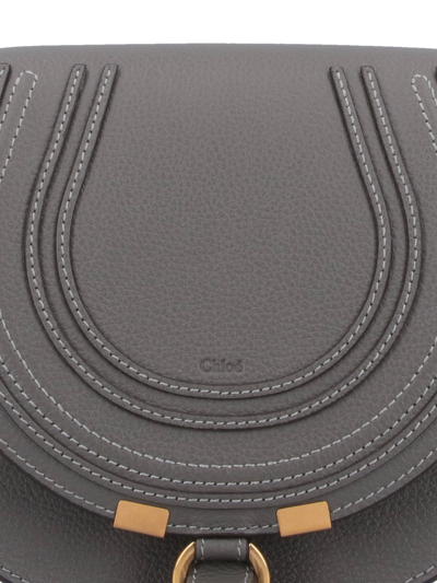 Shop Chloé Shoulder Bag In Grey
