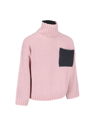 Shop Jw Anderson Sweater In Pink