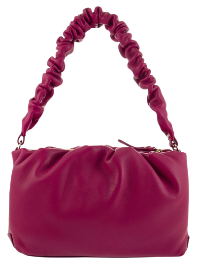 Shop Zanellato Tulipa Heritage - Leather Handbag In Fuxia