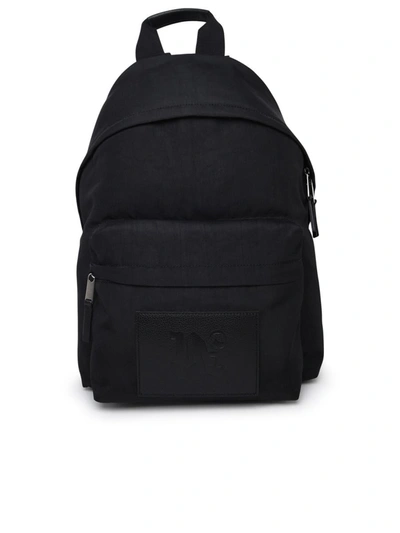 Shop Palm Angels Black Fabric Backpack