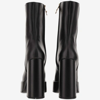 Shop Versace Boots Black In Nero