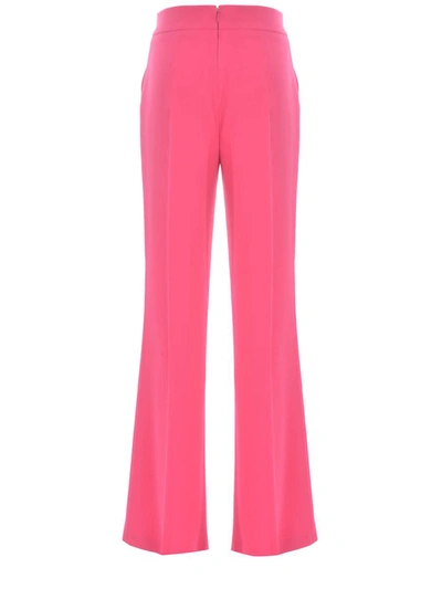 Shop Pinko Trousers  "sbozzare10" In Fuchsia