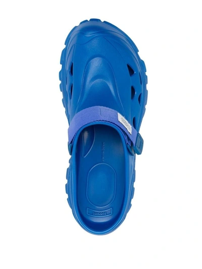 Shop Suicoke Mok Sandals In Blue