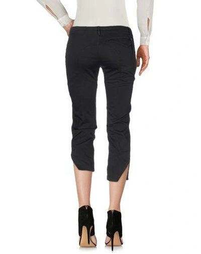 Shop Dondup 3/4-length Trousers In Black