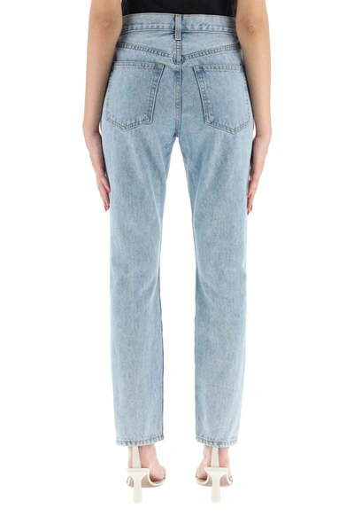 Shop Wardrobe.nyc Regular Fit Jeans In Blue