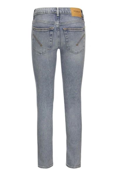Shop Dondup Marilyn - Jeans Skinny Fit In Blue