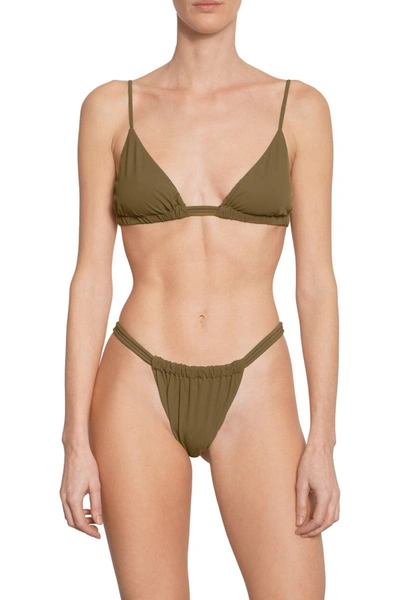 Shop Palmiza Corinne Bikini Clothing In Oliva