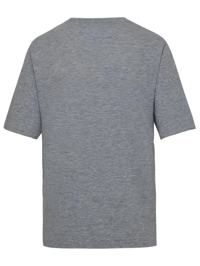 Shop Dsquared2 Cotton Blend T-shirt In Grey