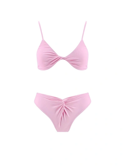 Shop Chb Cheri' Bikini In Pink