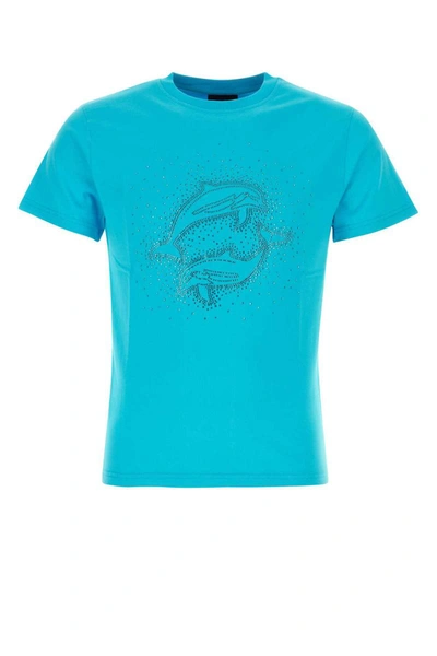Shop Botter T-shirt In Light Blue