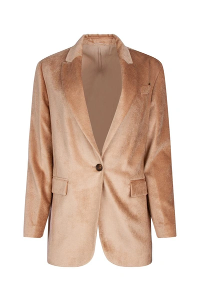 Shop Brunello Cucinelli Jackets And Vests In C8642