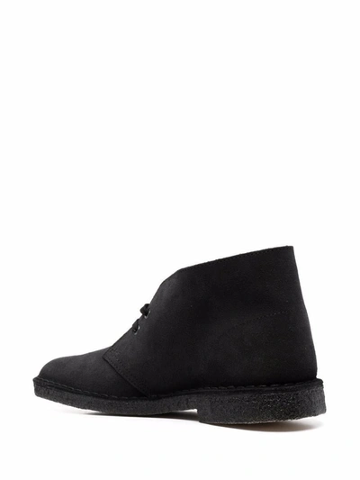 Shop Clarks Suede Ankle Boot In Blue
