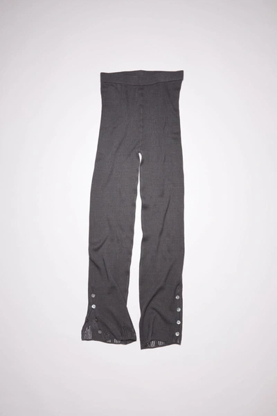 Shop Acne Studios Pants Clothing In Z79 Charcoal Grey