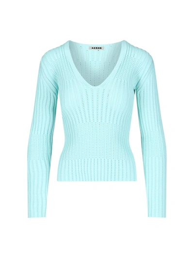 Shop Aeron Sweaters In Blue