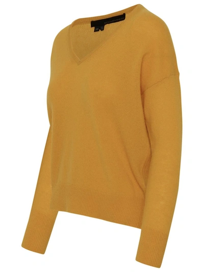Shop 360cashmere 360 Cashmere Yellow Cashmere Tegan Sweater