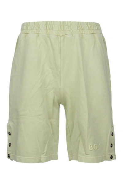 Shop Boy London Shorts In Washedgreen