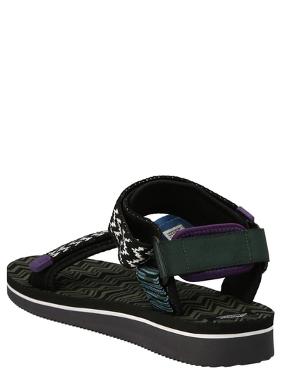 Shop Suicoke X Missoni 'depa' Sandals In Multicolor