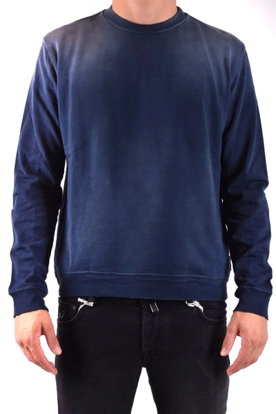 Shop Paolo Pecora Sweatshirt In Blue
