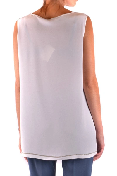 Shop Fabiana Filippi Top In White