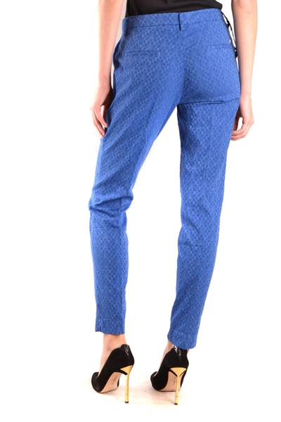 Shop Mason's Trousers In Blue