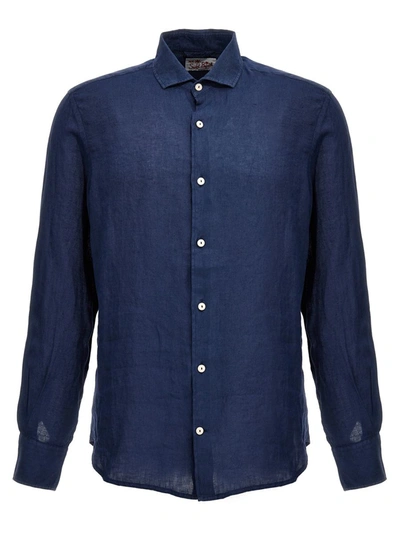 Shop Mc2 Saint Barth 'domotics' Shirt In Blue