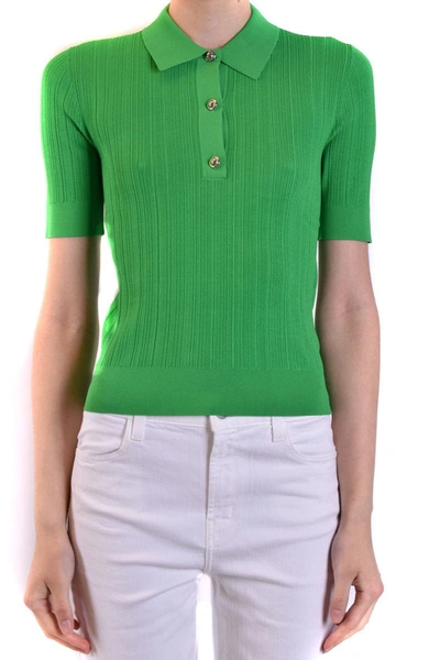 Shop Michael Kors Polos In Green