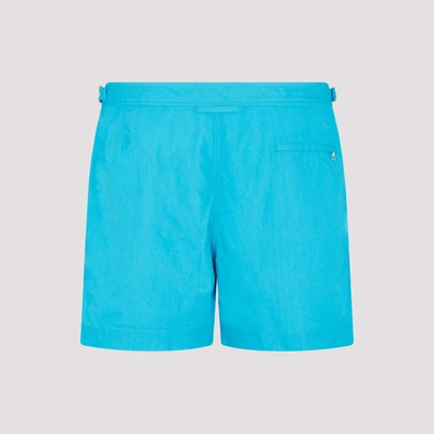 Shop Orlebar Brown Bulldog Swimshorts Swimwear In Blue