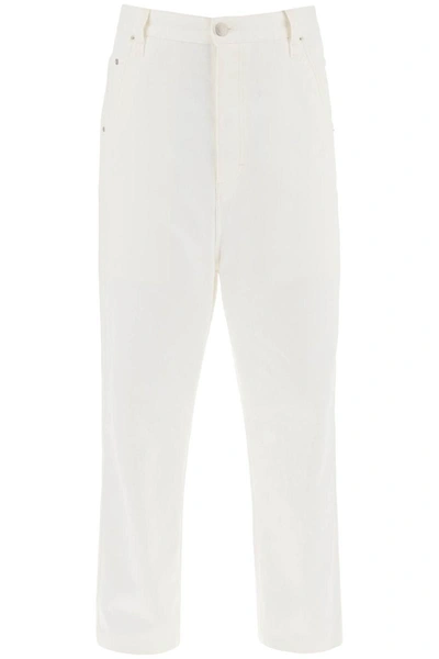 Shop Ami Alexandre Mattiussi Ami Paris 'alex Fit' Jeans In White