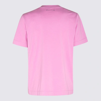 Shop Alyx 1017  9sm Pink Cotton Icon Flower T-shirt In Pink B