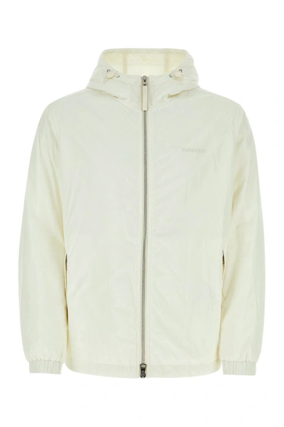 Shop Burberry Jackets In Warmwhite