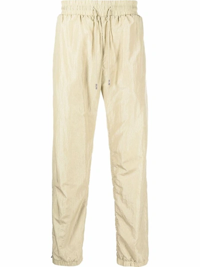 Just Don Stripe Side Beige Track Pants In Beige