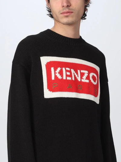 Shop Kenzo Man's Shirt In Nero