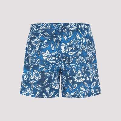 Shop C.p. Company Swim Shorts Pants In Blue