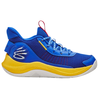Shop Under Armour Boys  Curry 3z7 In Blue/white/taxi