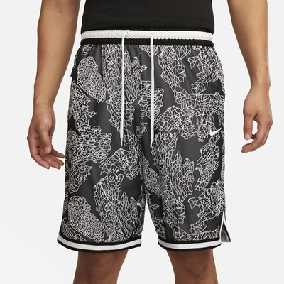 Shop Nike Mens  Dri-fit Dna 10in Short In Black/white