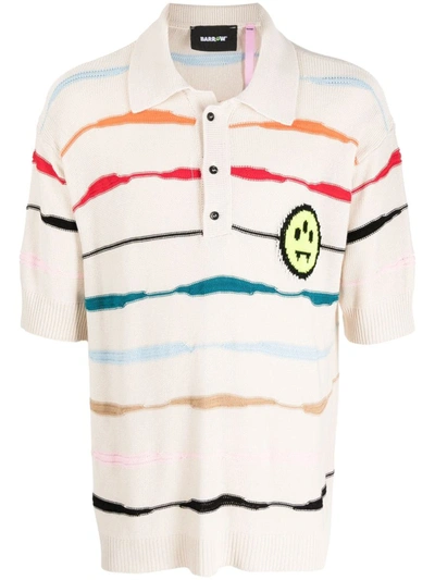 Shop Barrow Polo With Logo In Beige