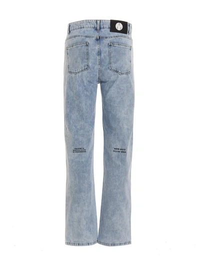 Shop Msftsrep 'high As I've Ever Been' Jeans In Light Blue