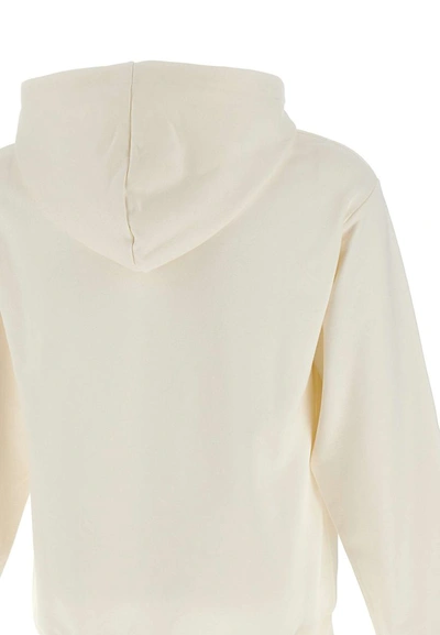 Shop Apc A.p.c. "larry" Cotton Sweatshirt In White